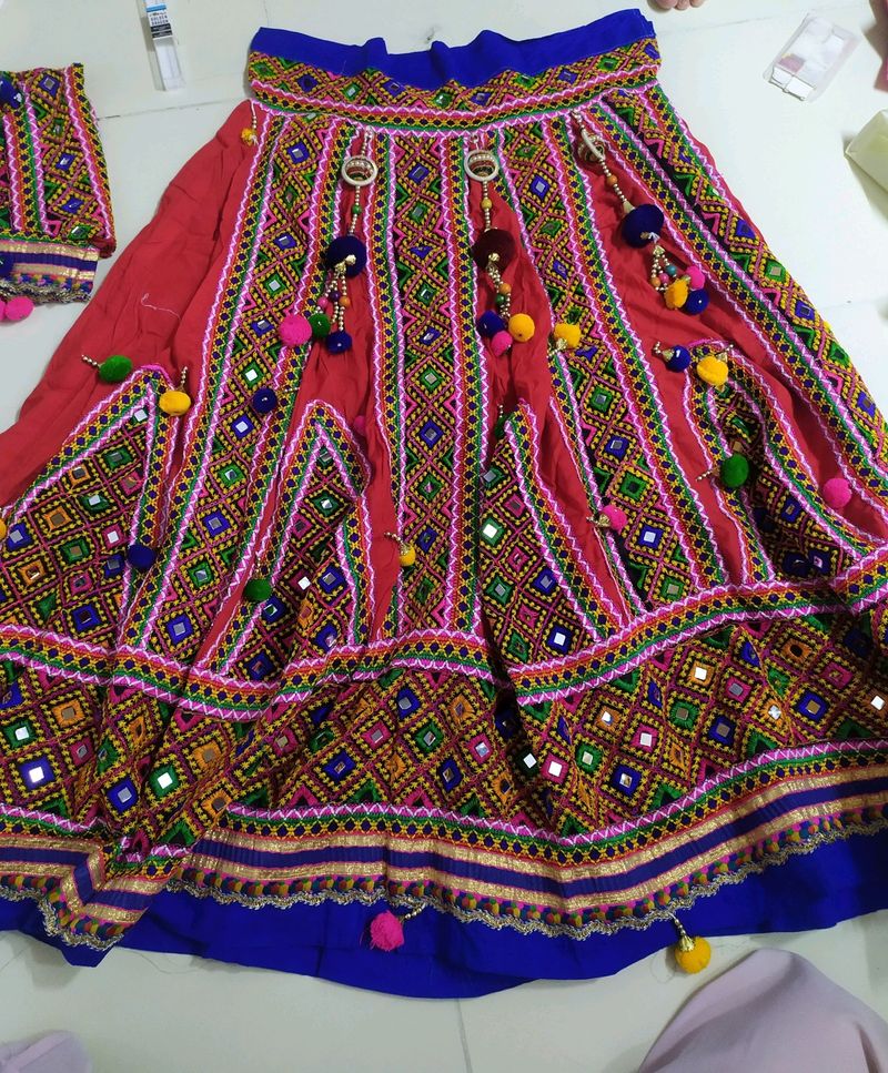 Embroidered Lehenga Skirt