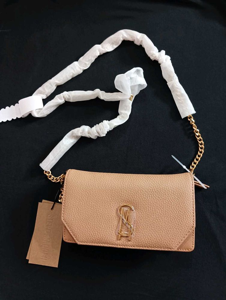 Steve Madden "BRAMO-N" Lace-Up Shoulder Bag –