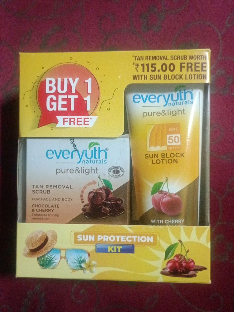 EVERYUTH NATURALS SUN PROTECTION KIT