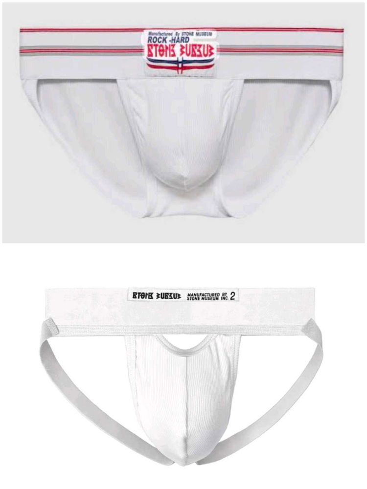Stone museum Jockstrap pair Large size