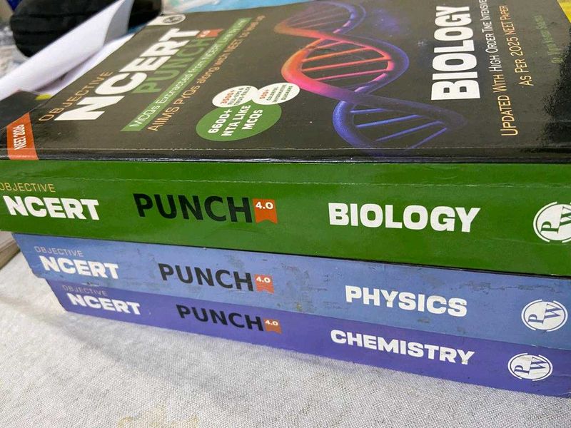 NCERT Objective Punch Books for NEET