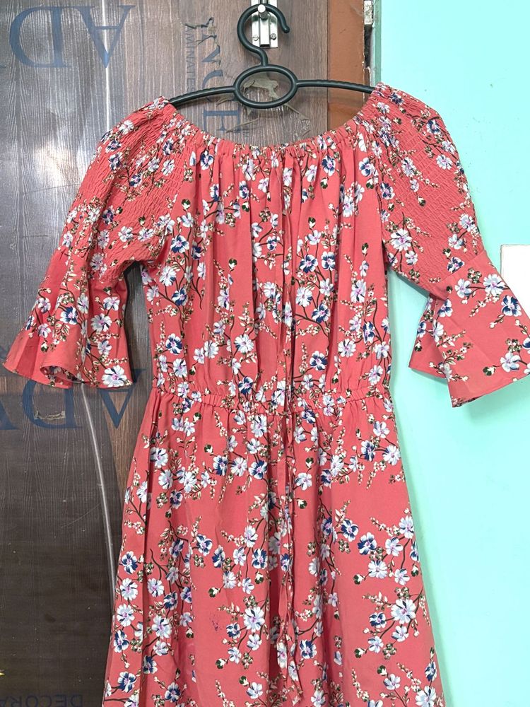 Floral Print Dress