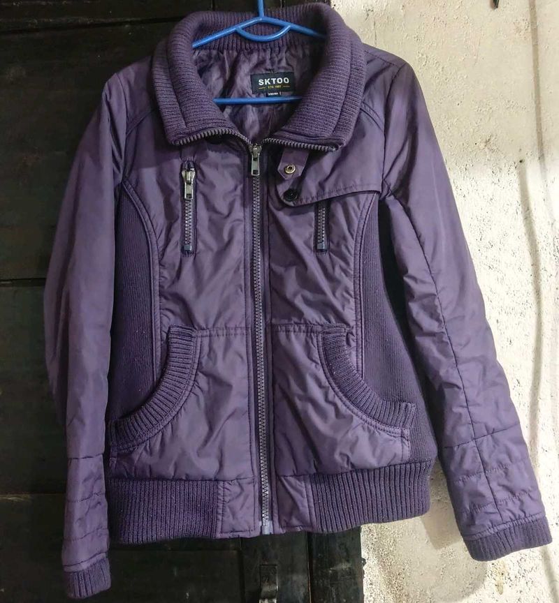 SKTOO Purple Padded Jacket