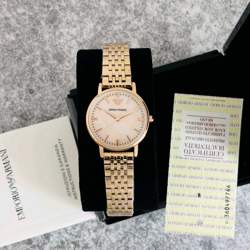 Emporio Armani Rose Gold Watch