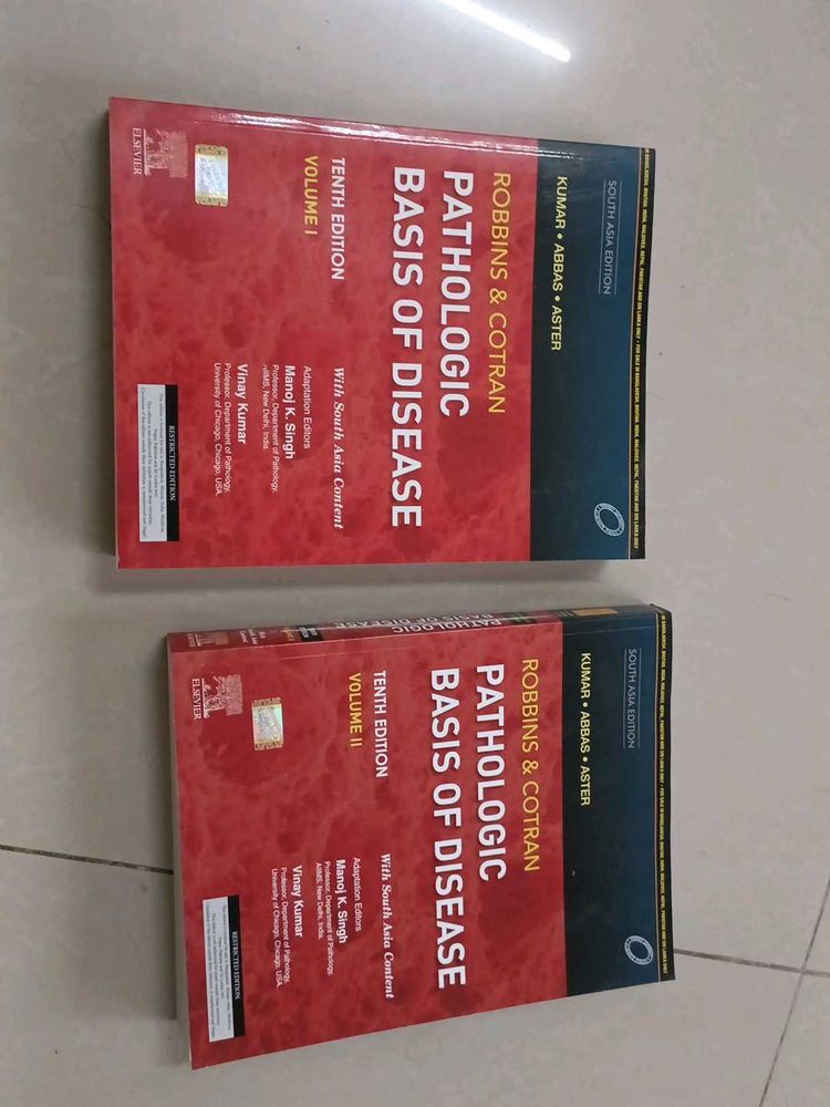 Robbins &amp; Cotran Pathology Book Set