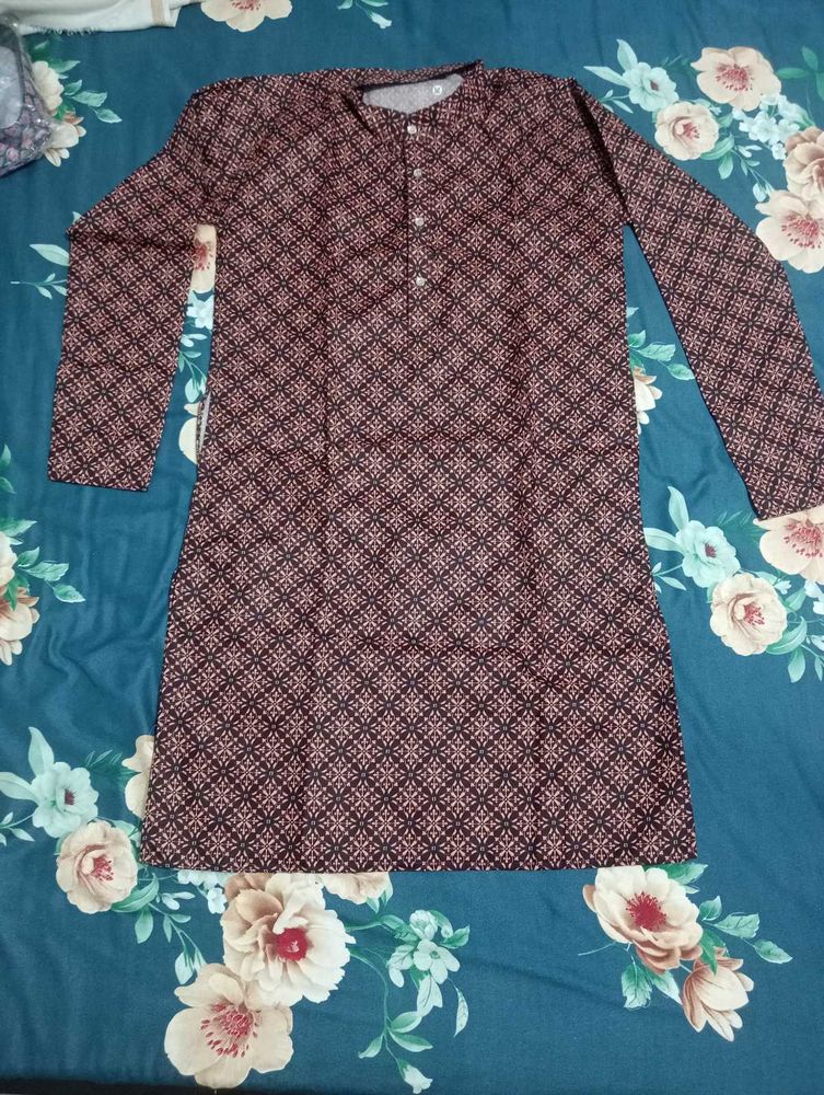 Patterned Men's Kurta