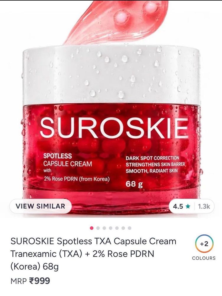 SUROSKIE Spotless TXA Capsule Cream