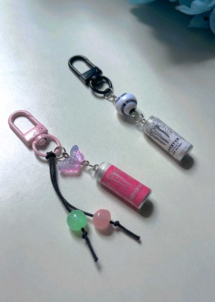 Monster Energy Can Keychain