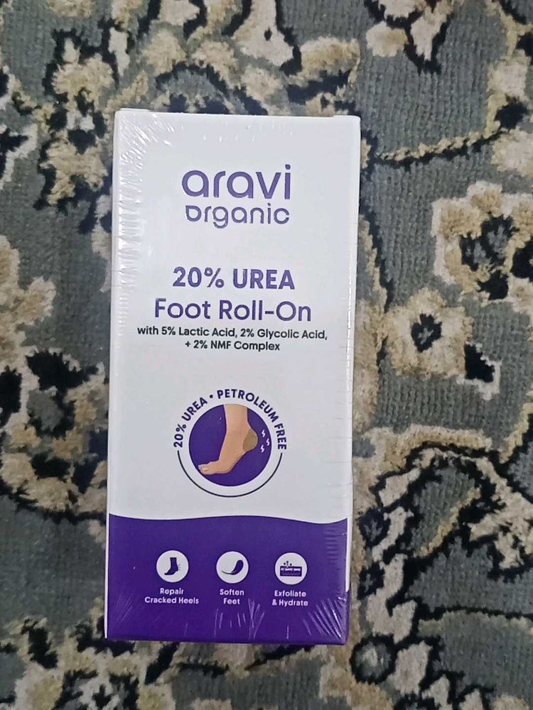 Aravi Organic 20% Urea Foot Roll-On