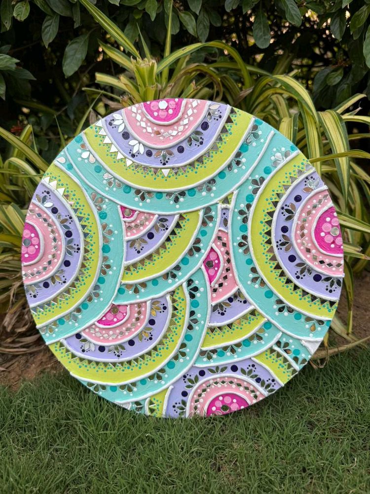 Vibrant Mandala Wall Art
