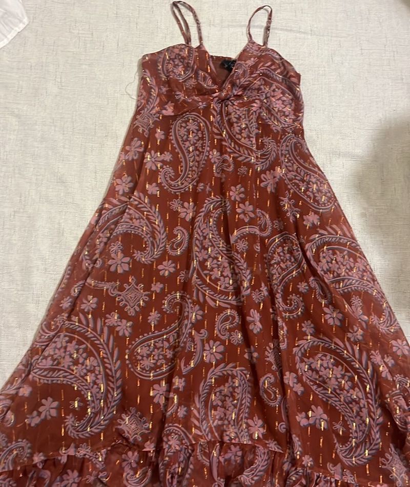 Paisley Print Sundress