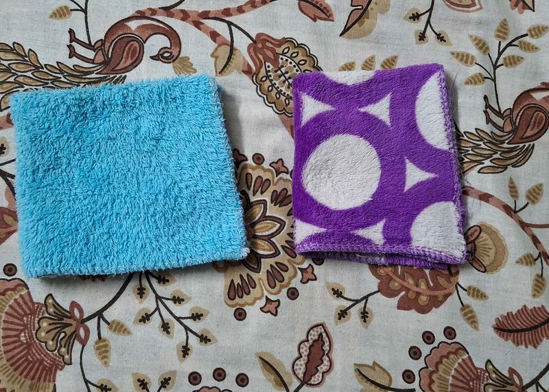 Soft Fluffy Square Cloths - Pack of 8