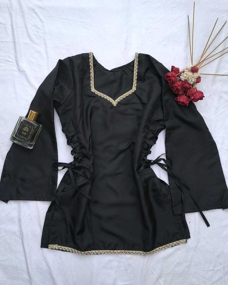 Side Corset short Kurti 🖤