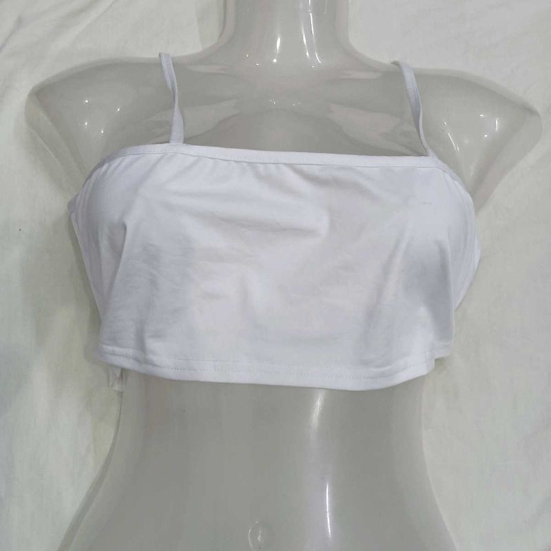 White Cropped 🔥Camisole Top