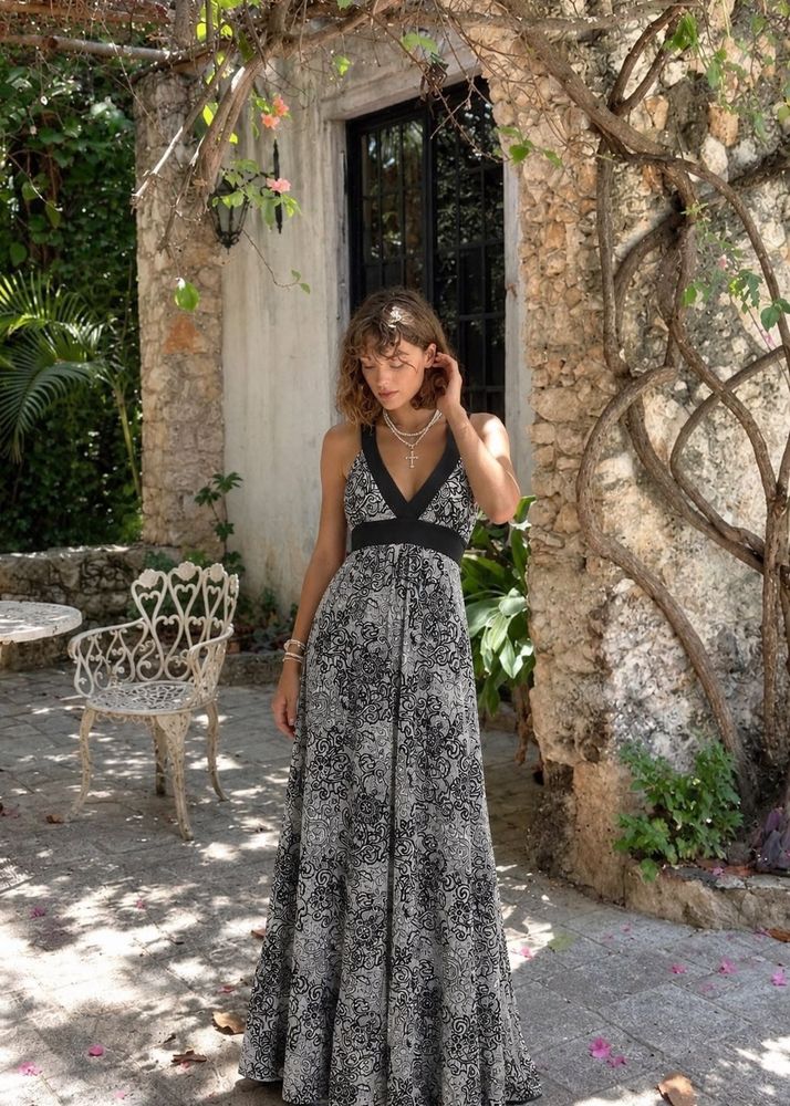 Vintage Boho Maxi Dress