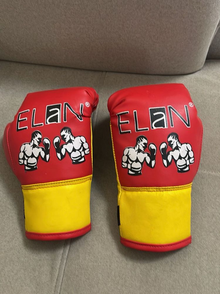ELAN Red &amp; Yellow Boxing Gloves