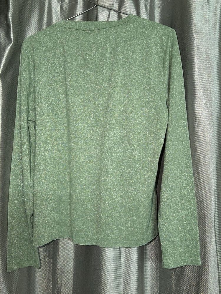 Sparkly Long Sleeve Top