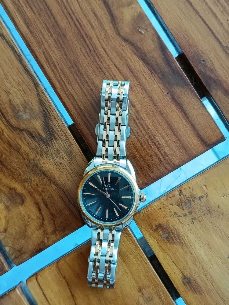 Elegant Two-Tone Watch