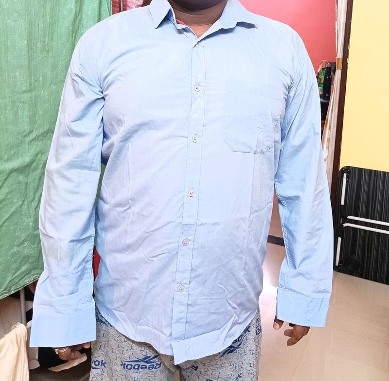 Sky blue Full Sleeve Shirt