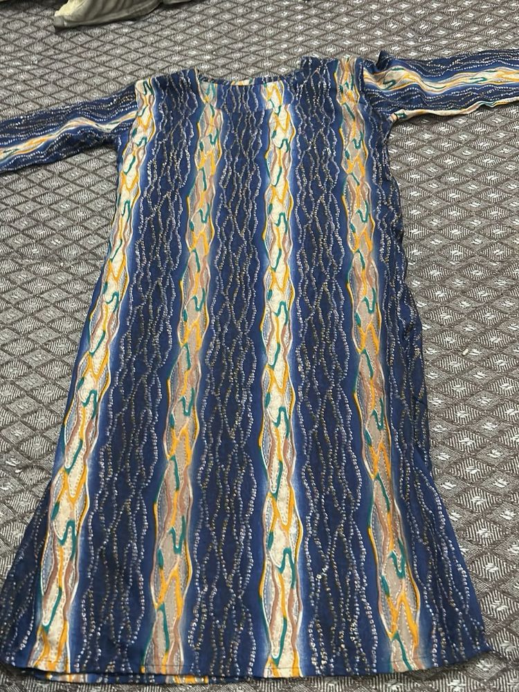 Vibrant Striped Kurta