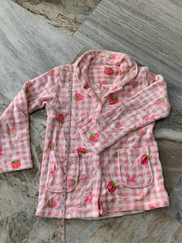 Cute Strawberry Pajama Set