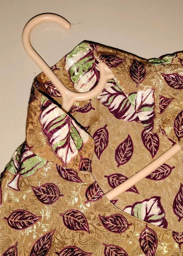 Leaf Print Kurta