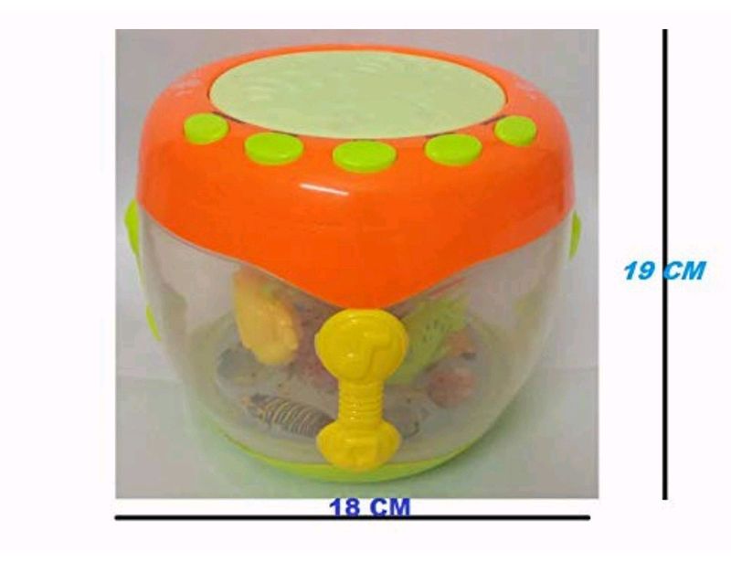 Kids Educational  EMusical Fish Aquarium Drum Toy
