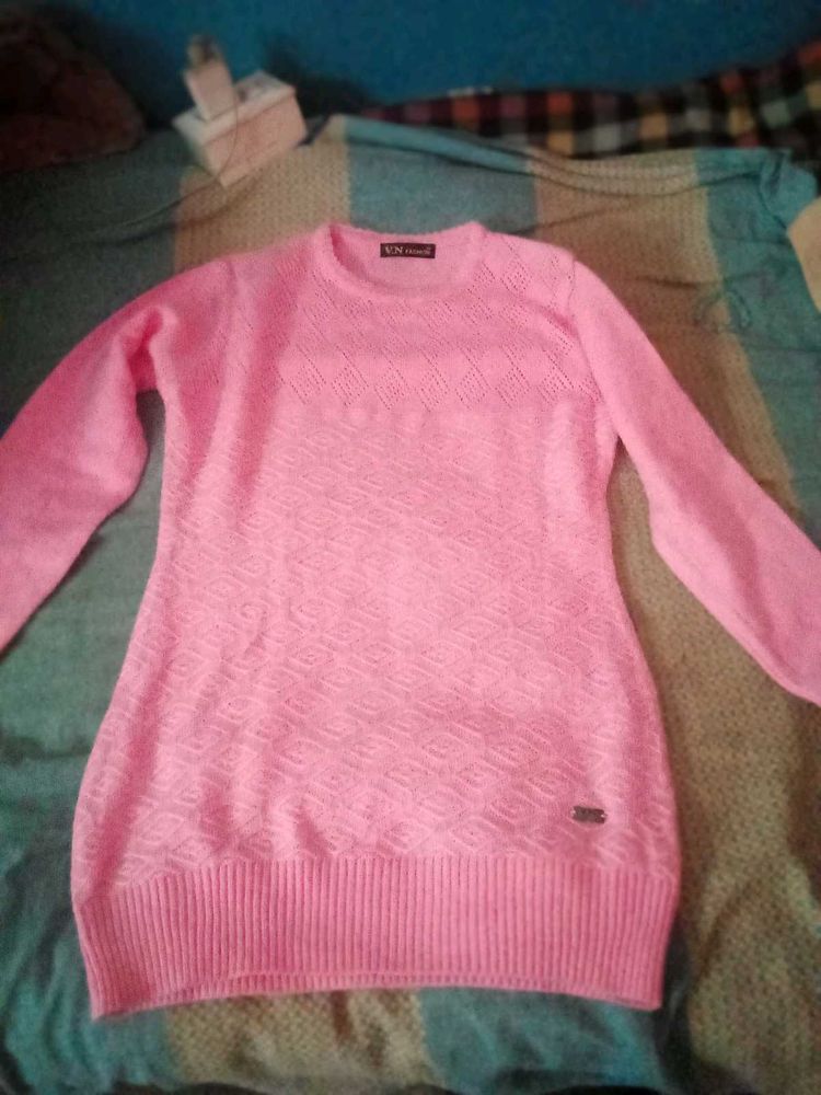 Pink Knit Sweater
