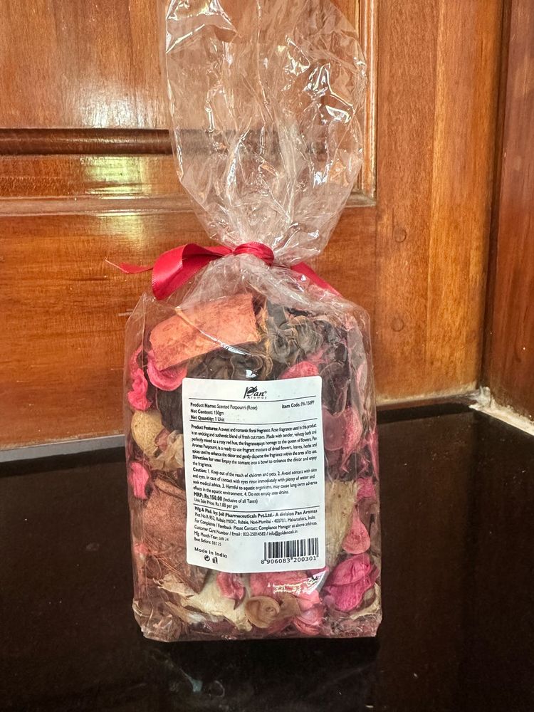 Potpourri Rose Scented Home Fragrance
