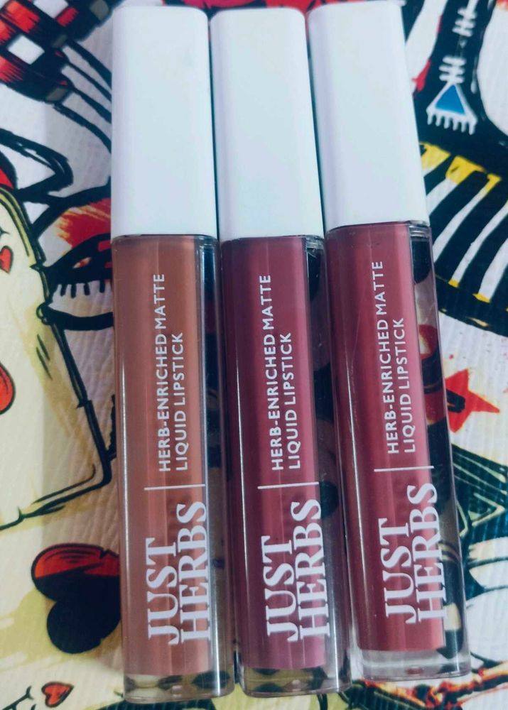 Just Herbs Liquid Lipstick Set