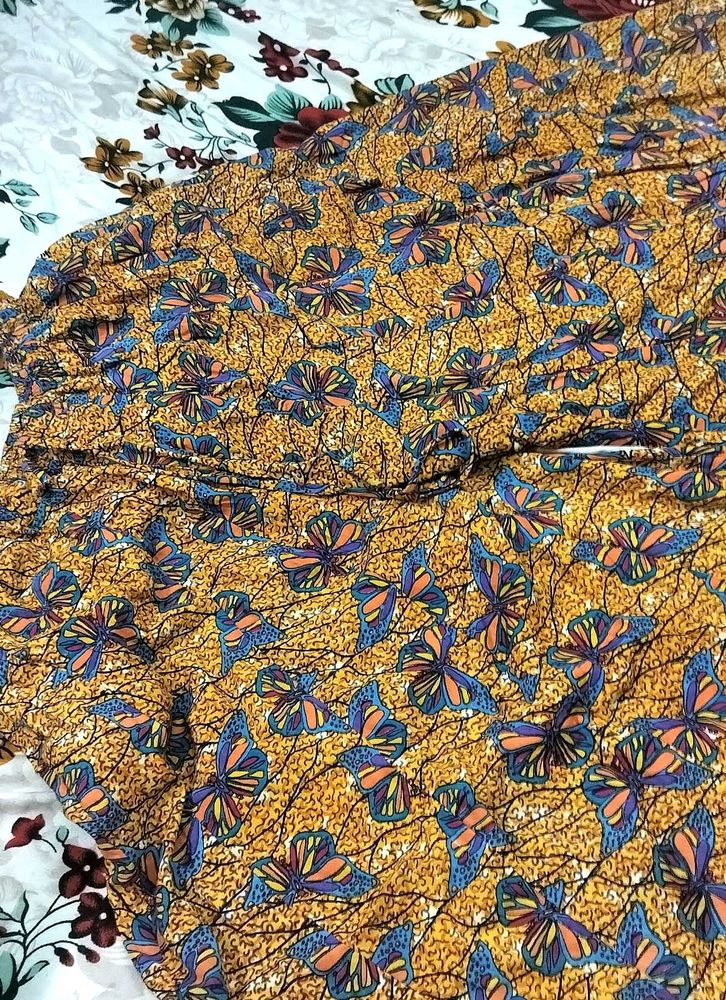 Butterfly Print Women's Top