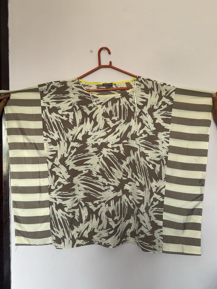 Stylish Striped &amp; Printed Top