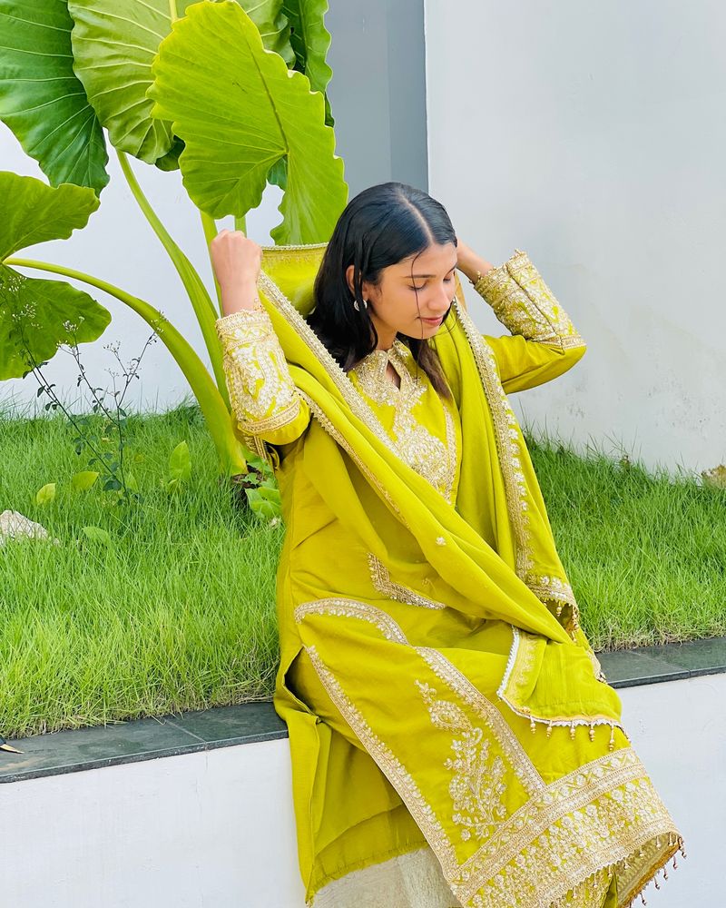 Green Trendy Ethnic Wear