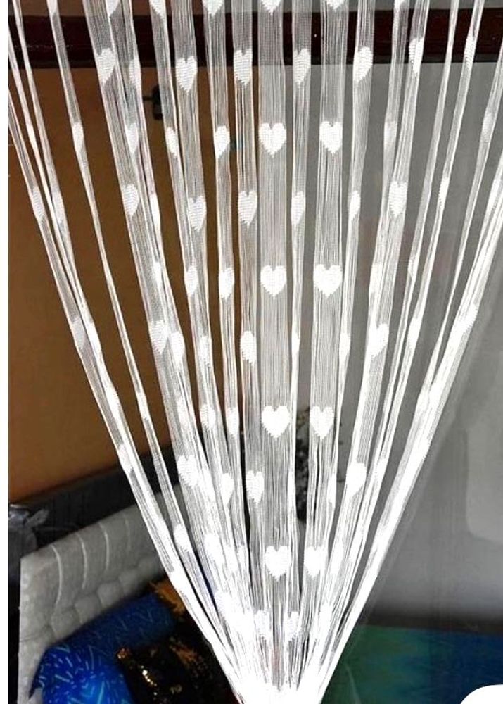 One curtain 199 rs whitenet, heart shape curtai