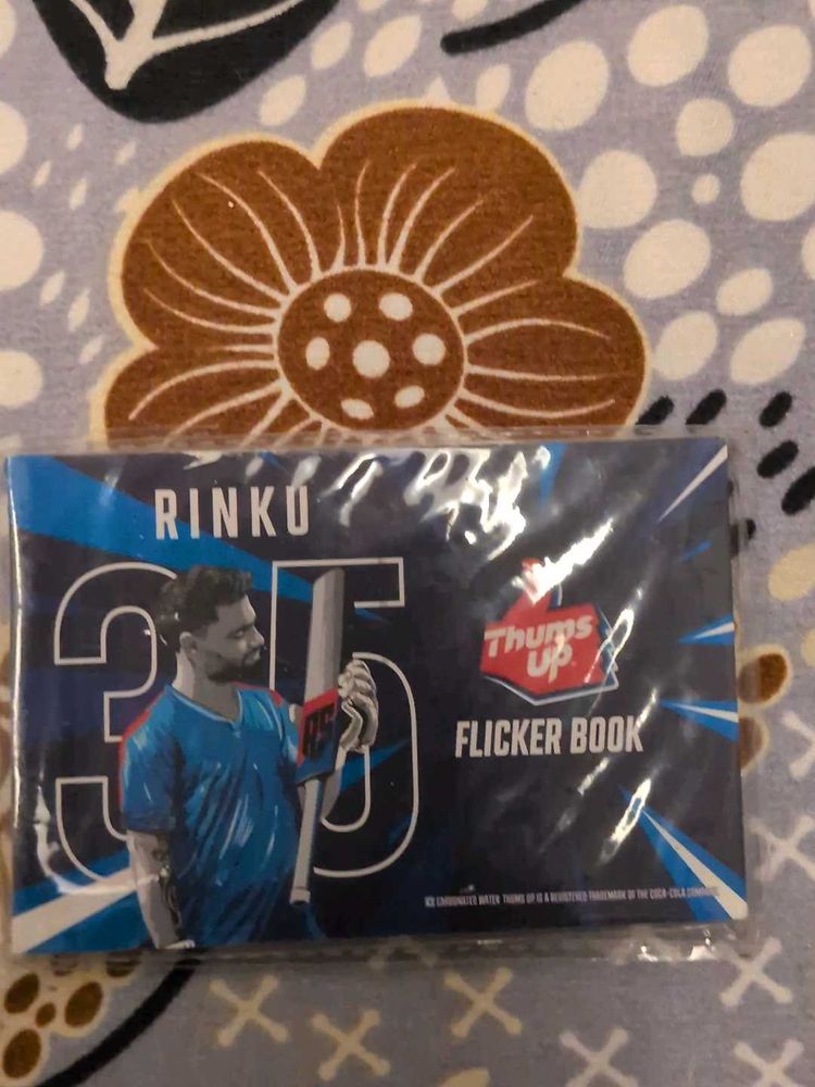 Rinku Singh Flicker Book