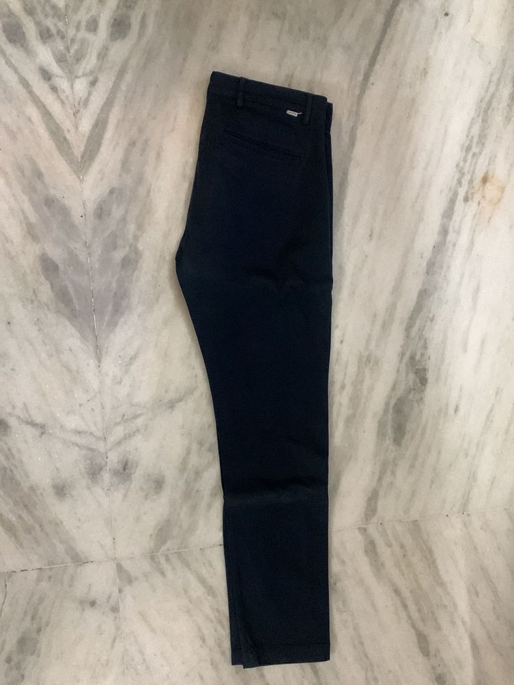 Men's Navy Blue Chinos