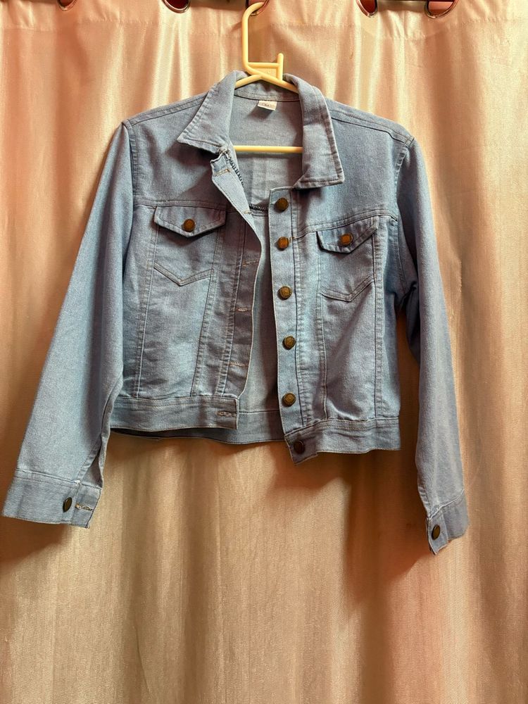 Classic Light Wash Denim Jacket