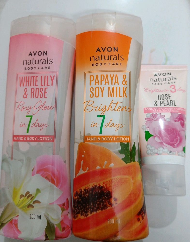 Buy New 2 Hand &amp; Body Lotions Get 1 Rose Cream Fre