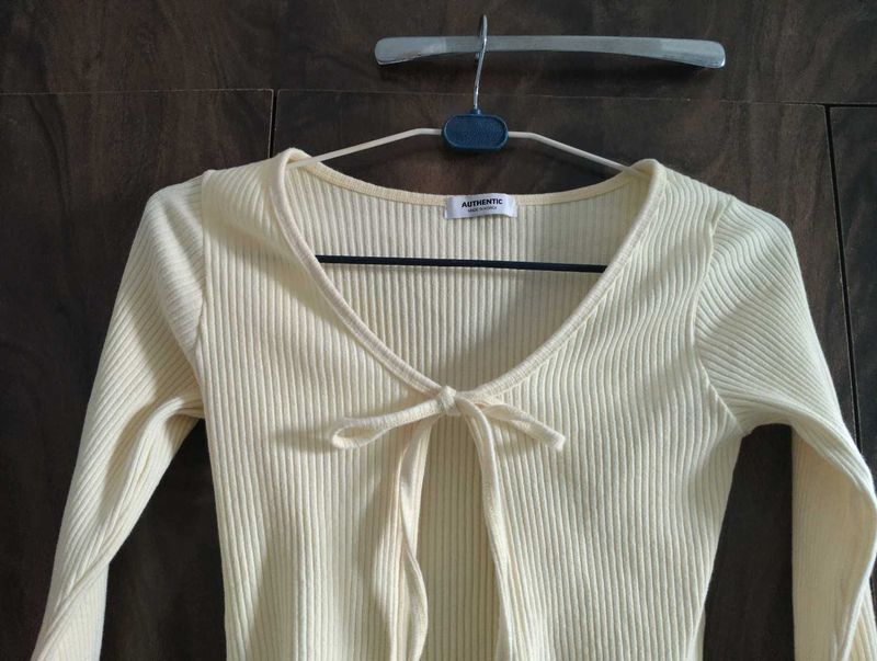 Tie-Front Cardigan