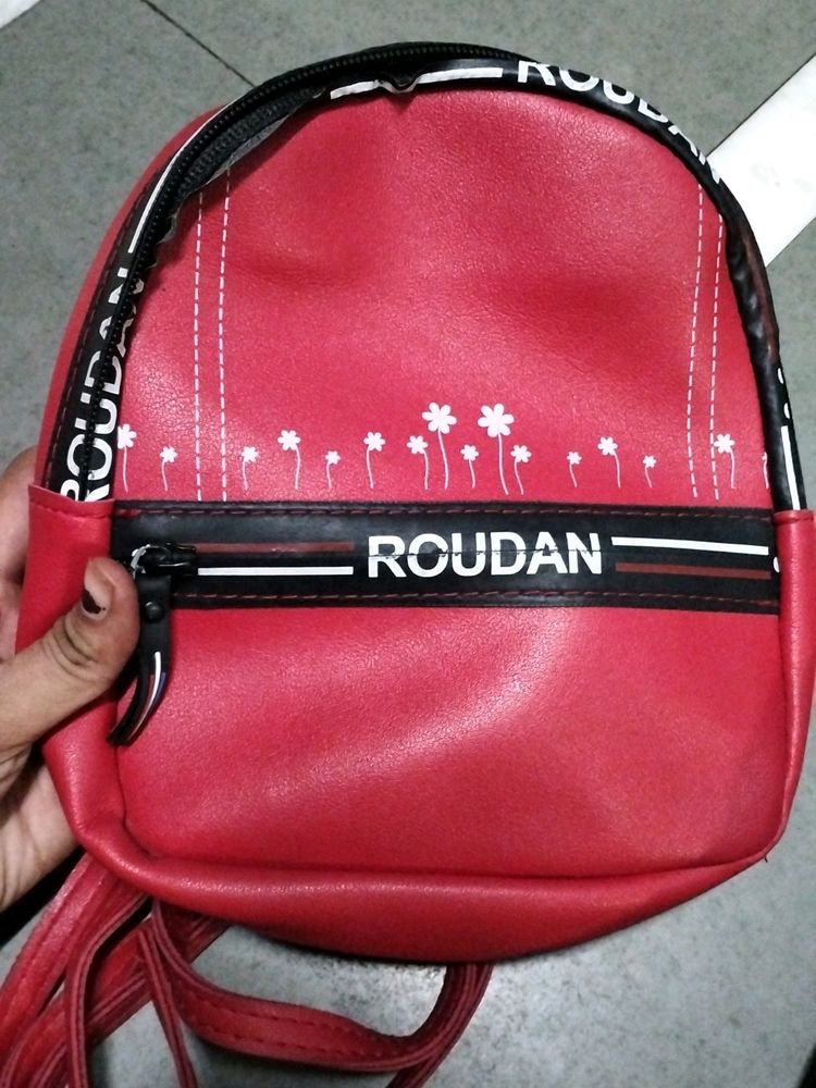 Fancy Red Colour Bag