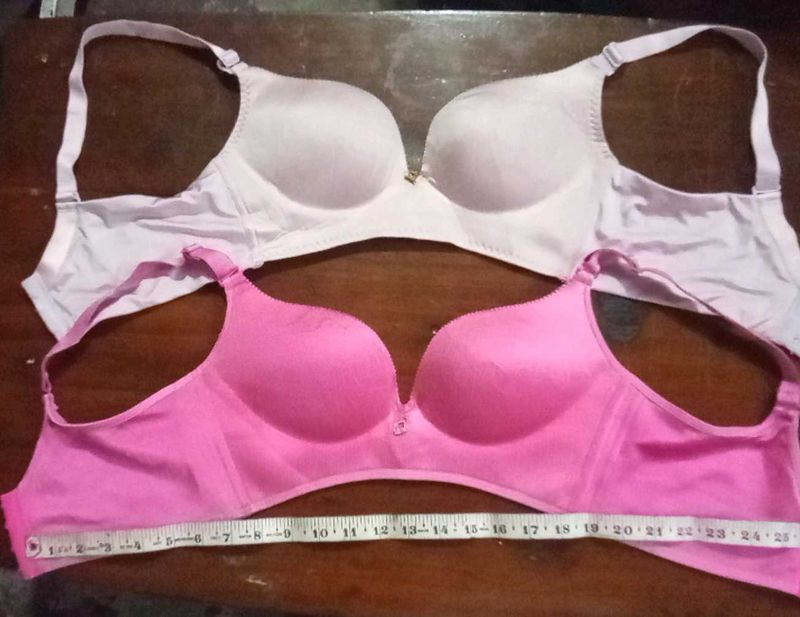 Comfortable Padded Bras (Set of 2)