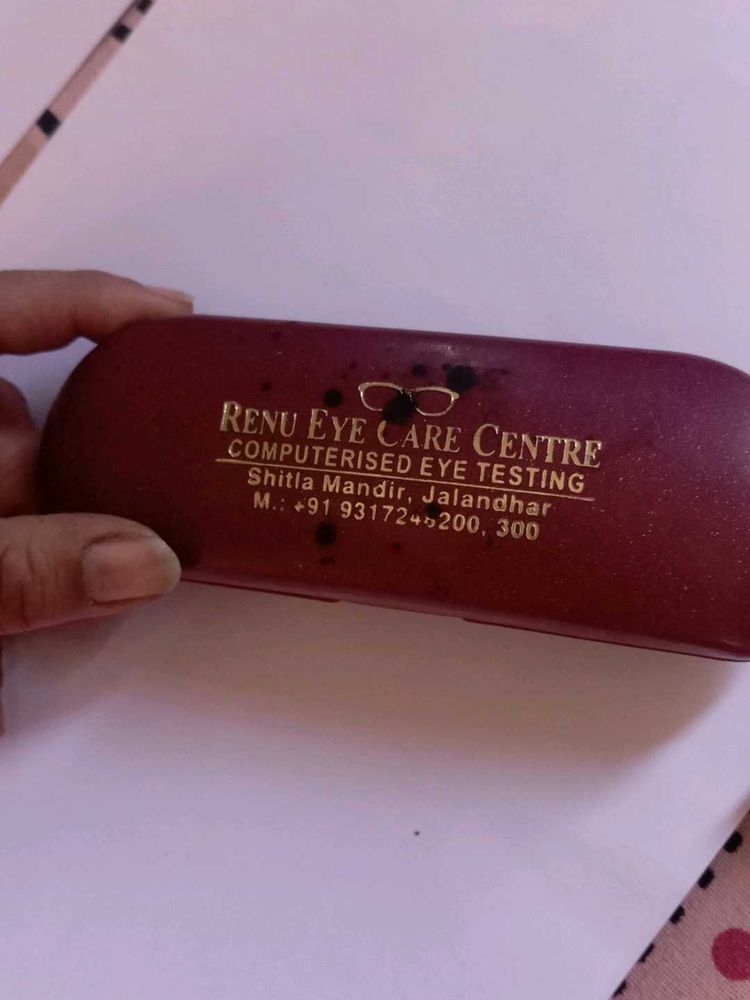 Renu Eye Care Glasses Case