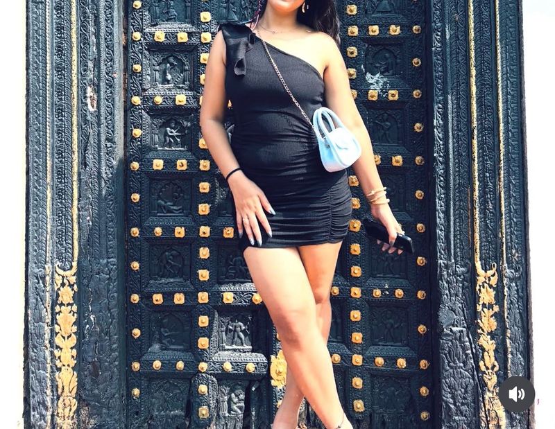 One-Shoulder Ruched Mini Dress🥹