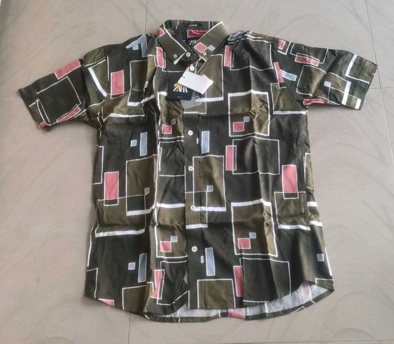 Zara Patterned Shirt