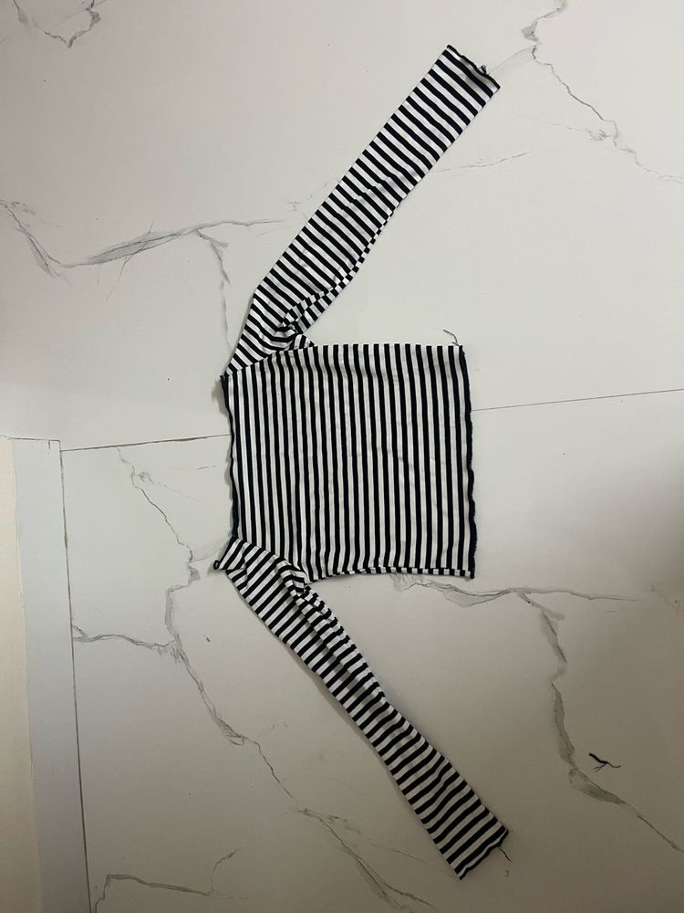 Striped Long Sleeve Top