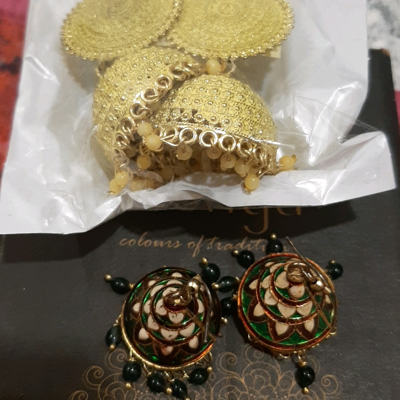 Indian Jhumka Earrings