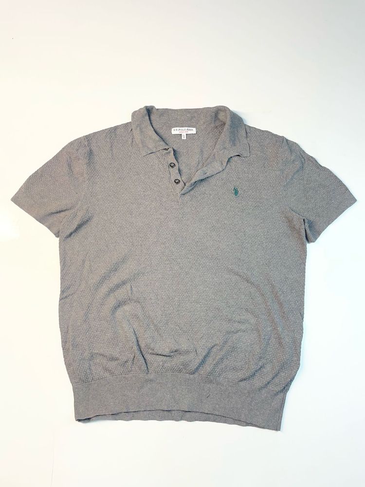 Men's Grey Polo Shirt