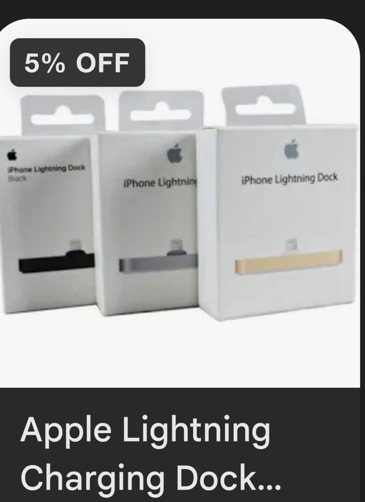 Lightning Dock Charger