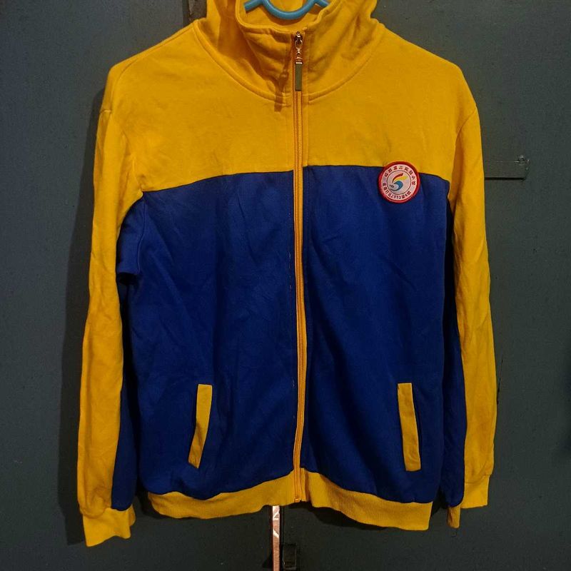 🟡🔵Vintage Two-Tone Track Jacket