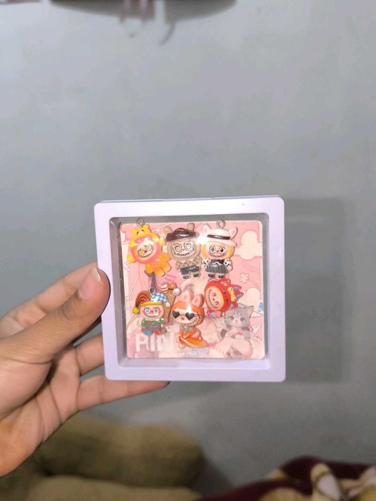 Cute Mini Figures Charms Set